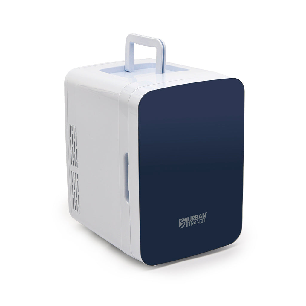 Urban Transit mini fridge | portable mini fridge | tiny fridge for cosmetics, sodas, and snacks | best mini fridge for the car